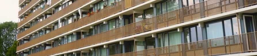 Renovatie “Kleurenflats” te Zaandam, Indigostraat