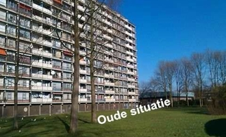 Renovatie “Kleurenflats” te Zaandam, Indigostraat